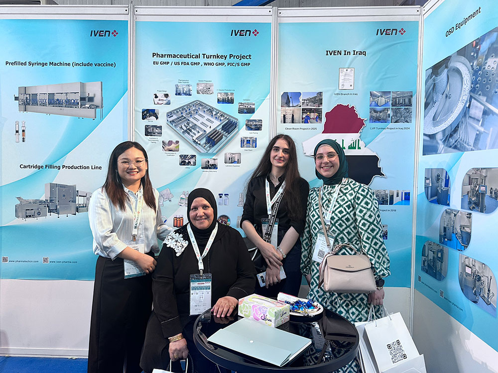 IVEN Showcases Cutting-Edge Pharmaceutical Solutions at Health Expo Iraq